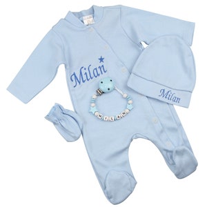 Babyset Erstlingsset mit Namen Bild 9