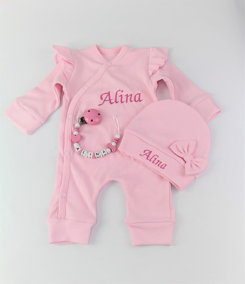 Babyset Erstlingsset mit Namen Bild 8