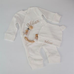 Babyset Erstlingsset mit Namen Bild 7