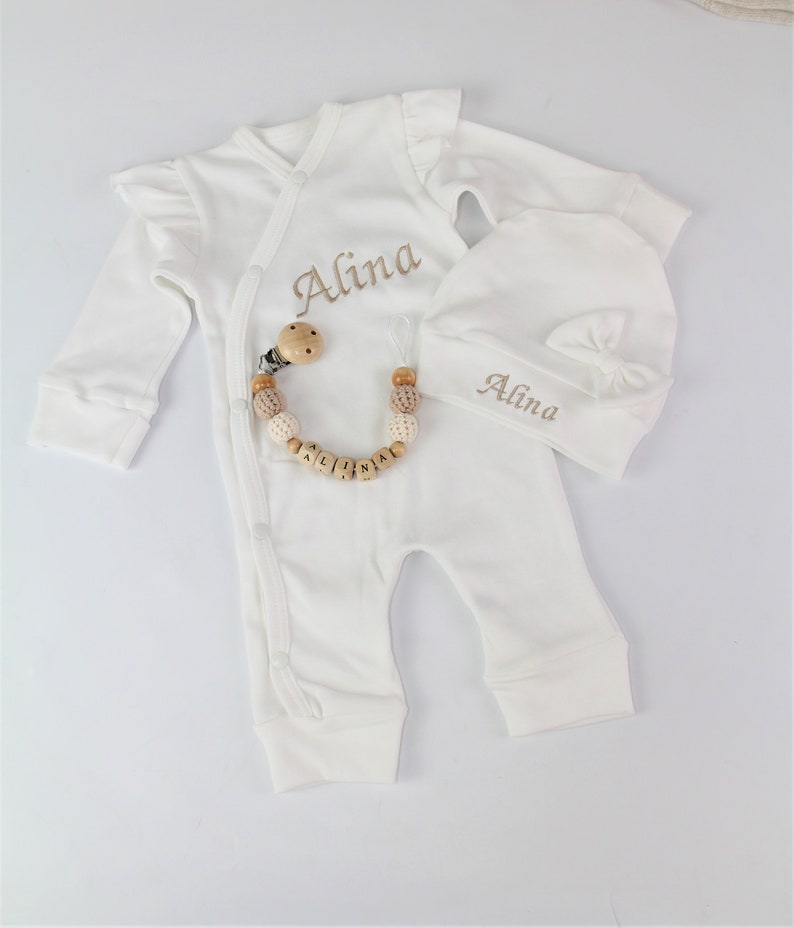 Babyset Erstlingsset mit Namen Bild 6