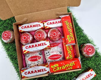 Personalized Tunnocks Scottish Treat Box, Caramel Wafer, Teacakes Gift, Scottish gift box, Scottish Birthday, foodie gifts, corporate gifts
