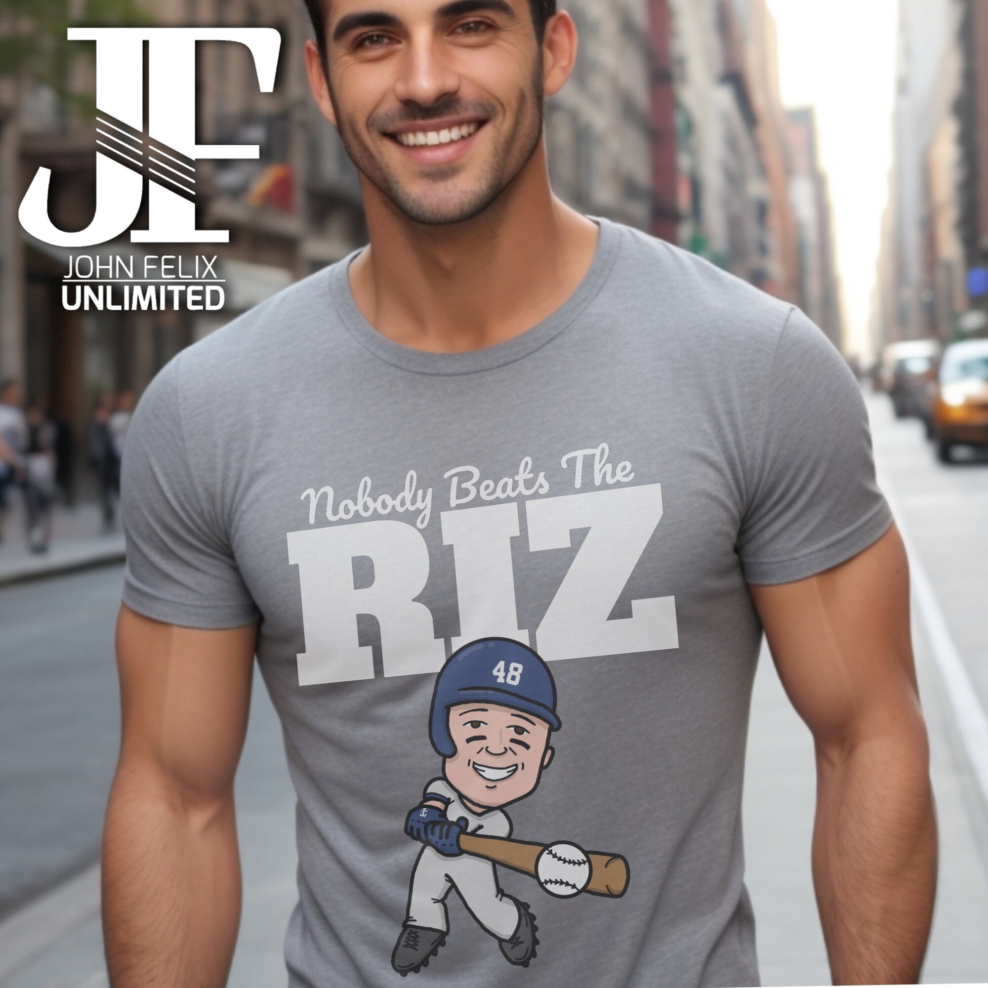 Anthony Rizzo - Unisex T-Shirt (front and back) – Wearing It Well Shop