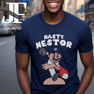 Nestor Cortes: Nasty Nestor, Youth T-Shirt / Large - MLB - Sports Fan Gear | breakingt