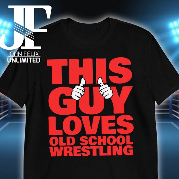 Old Wrestling Shirt Etsy
