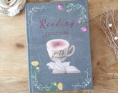 Reading Journal quot Reading makes you happy quot Hardcover