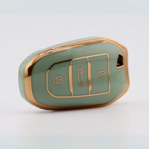 Silicone Key Fob Cover: Peugeot/Citroen 208 308 2008 C3 C4