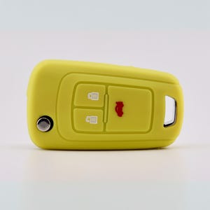 Osłona na kluczyk do Vauxhall (żółta) - Astra, Astra Van, Ankara, Ampera, Adam, Viva, Cascada