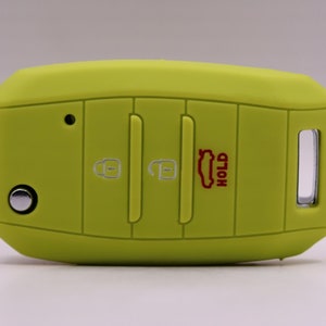 Key Cover For Kia (Green) - Sportage - Rio - Optima - Sorento - Picanto - Niro - Soul - ProCeed - Stonic - Venga