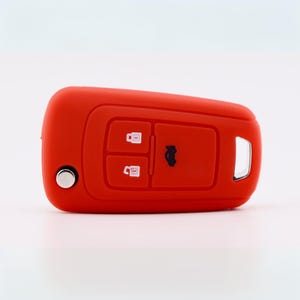 Osłona kluczyka do Vauxhall (czerwona) - Astra, Astra Van, Ankara, Ampera, Adam, Viva, Cascada