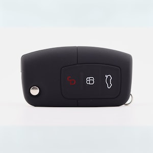Key Cover for Ford (Black) - Focus, Fiesta, Mondeo, Kuga, S-Max, C-Max, B-Max, Galaxy