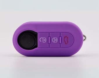 Key Cover for Fiat/ Vauxhall/ Peugeot/ Citroen (Purple) - Fiat 500, Punto, Panda, Ducato, Combo, Relay, Boxer, Bipper, Nemo