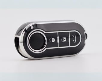 KEYYOU sostuzione chiave auto per FIAT 500 Panda Punto Bravo Ducato Stilo con custodia a 3 pulsanti Fob SIP22 lama pieghevole guscio chiave auto  34