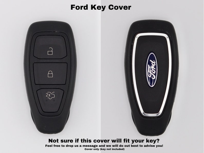 Ford Key Cover Orange Fiesta Focus Kuga S-Max C-Max B-Max Galaxy Courier image 10