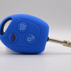 Key Cover For Ford (Dark Blue) - Transit, Fiesta, Connect, Galaxy, Focus, Fusion, Mondeo, C-Max, S-Max