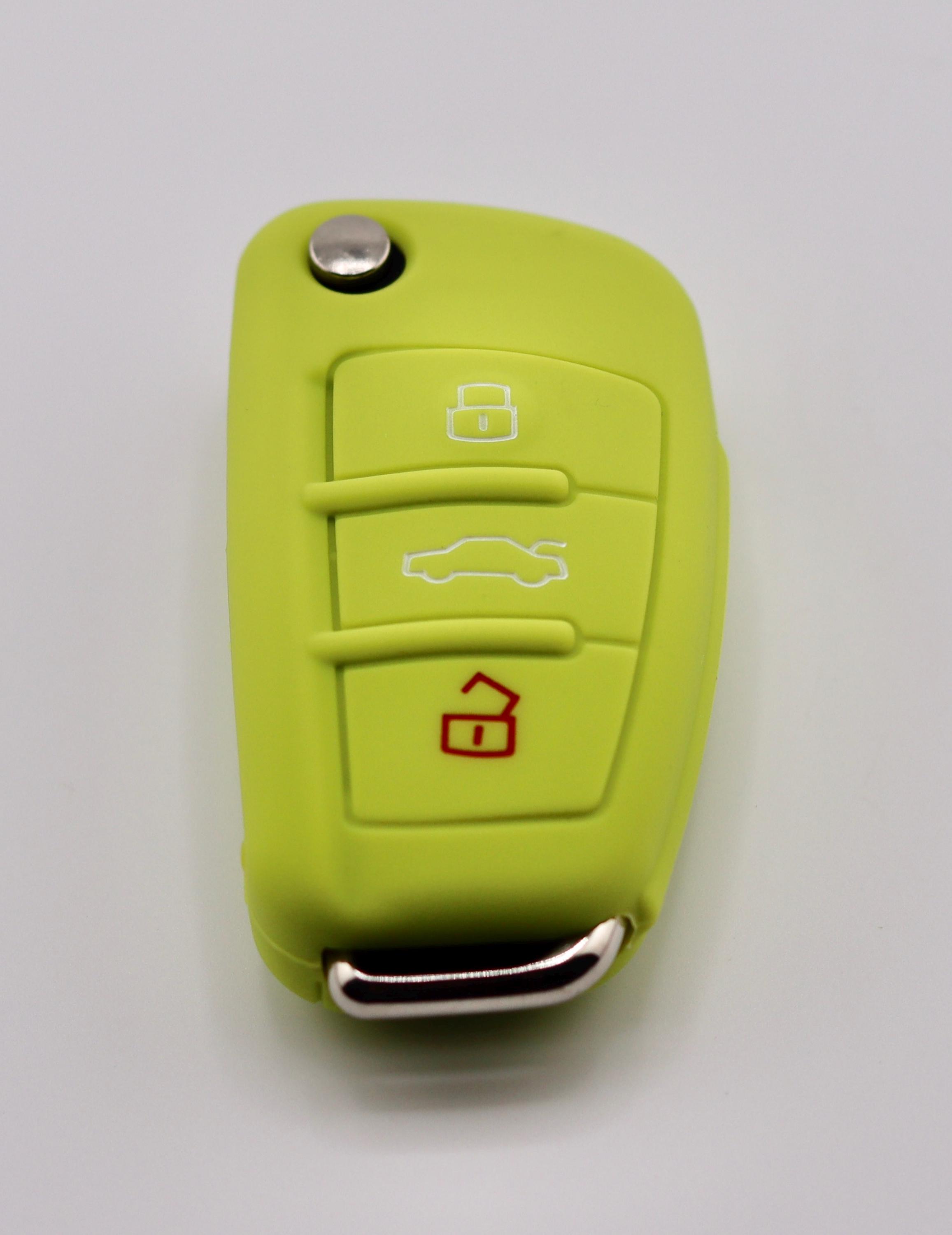 UTFT-17 Funda Para Llavero Audi, Funda De Protección Copleta De TPU
