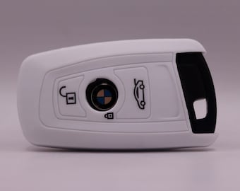 Key Cover for BMW (White) - 1 Series, 2 Series, 3 Series, 4 Series, 5 Series, 7 Series, X1, X2, X3, X4, X5, X6