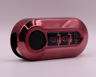 Pink Car Key Cover: Fiat, Vauxhall, Peugeot, Citroen