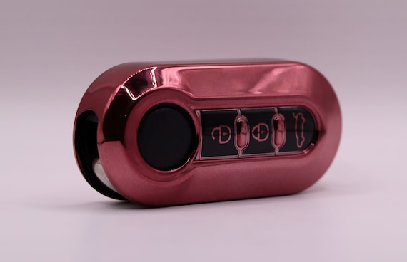Pink Car Key Cover: Fiat, Vauxhall, Peugeot, Citroen