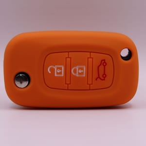 Key Cover For Mercedes/ Renault (Orange) - Citan - Clio - Kangoo - Modus - Twingo