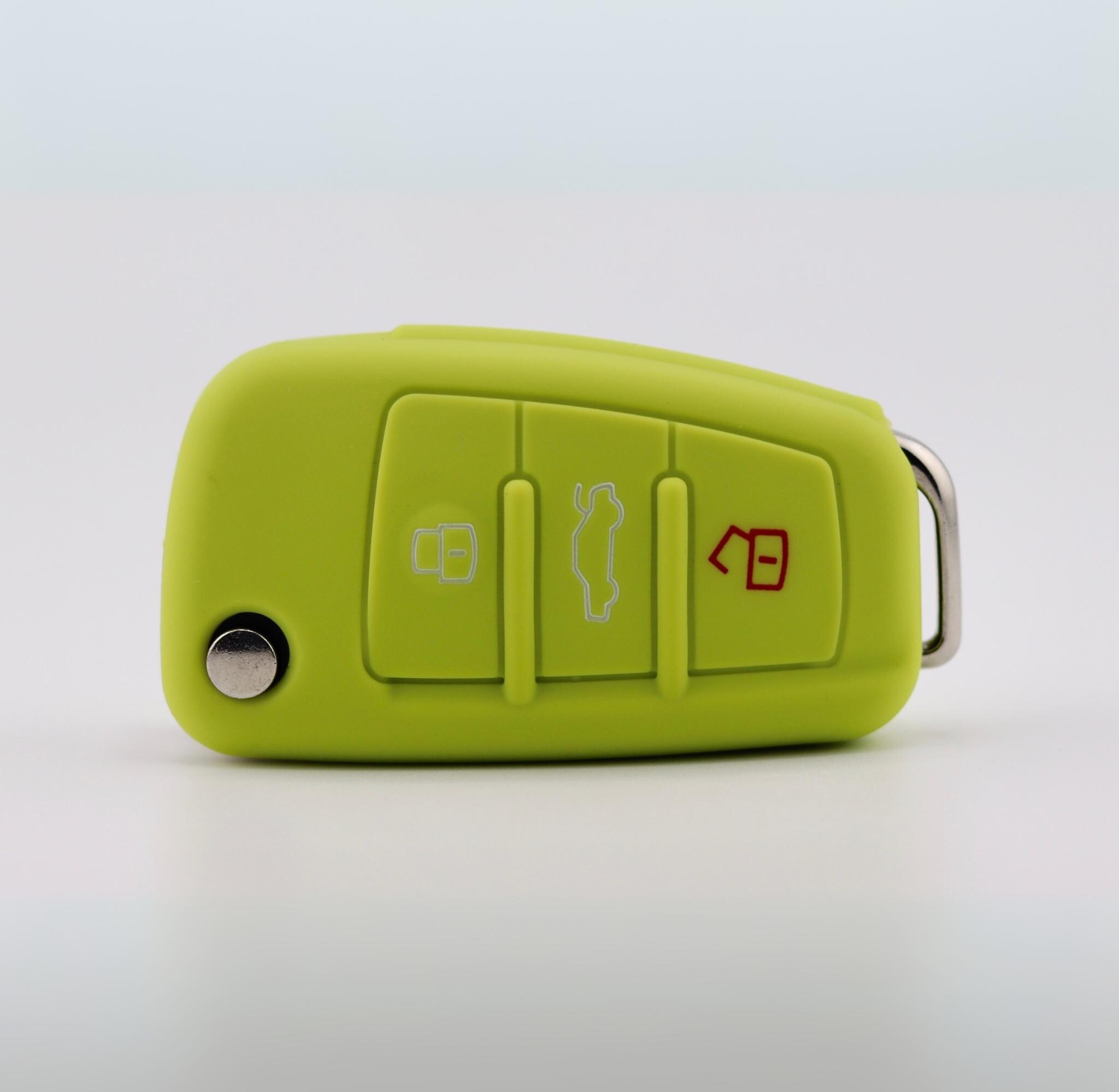 Key Cover for Audi (green) – A1, A3, A4, A6, Q2, Q3, Q7, TT, S1