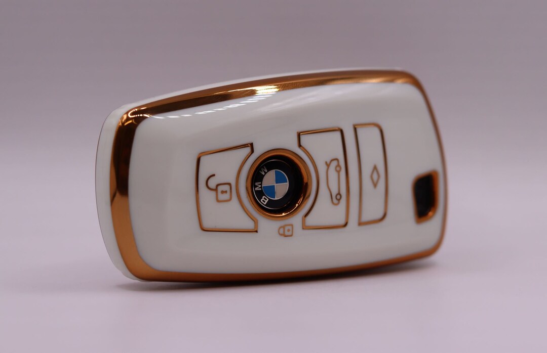 Bmw Car Key Cover White