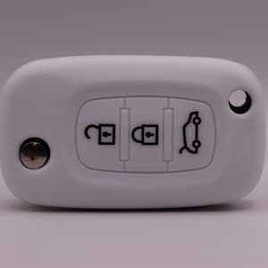 Sleutelklepje voor Mercedes/Renault (wit) - Citan - Clio - Kangoo - Modus - Twingo