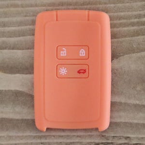 Funda para llave Renault (naranja) - Espace - Megane - Arkana - Koleos - Kadjar - Austral - Magne E-Tech - Rafale
