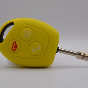 Key Cover For Ford (Yellow) - Transit, Fiesta, Connect, Galaxy, Focus, Fusion, Mondeo, C-Max, S-Max