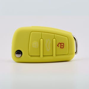 Audi Key Cover (Yellow) – A1 - A3 - A4 - A6 - Q2 - Q3 - Q7 - TT - S1 - S3