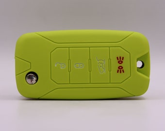 Key Cover for Jeep (Green) - Renegade, Wrangler