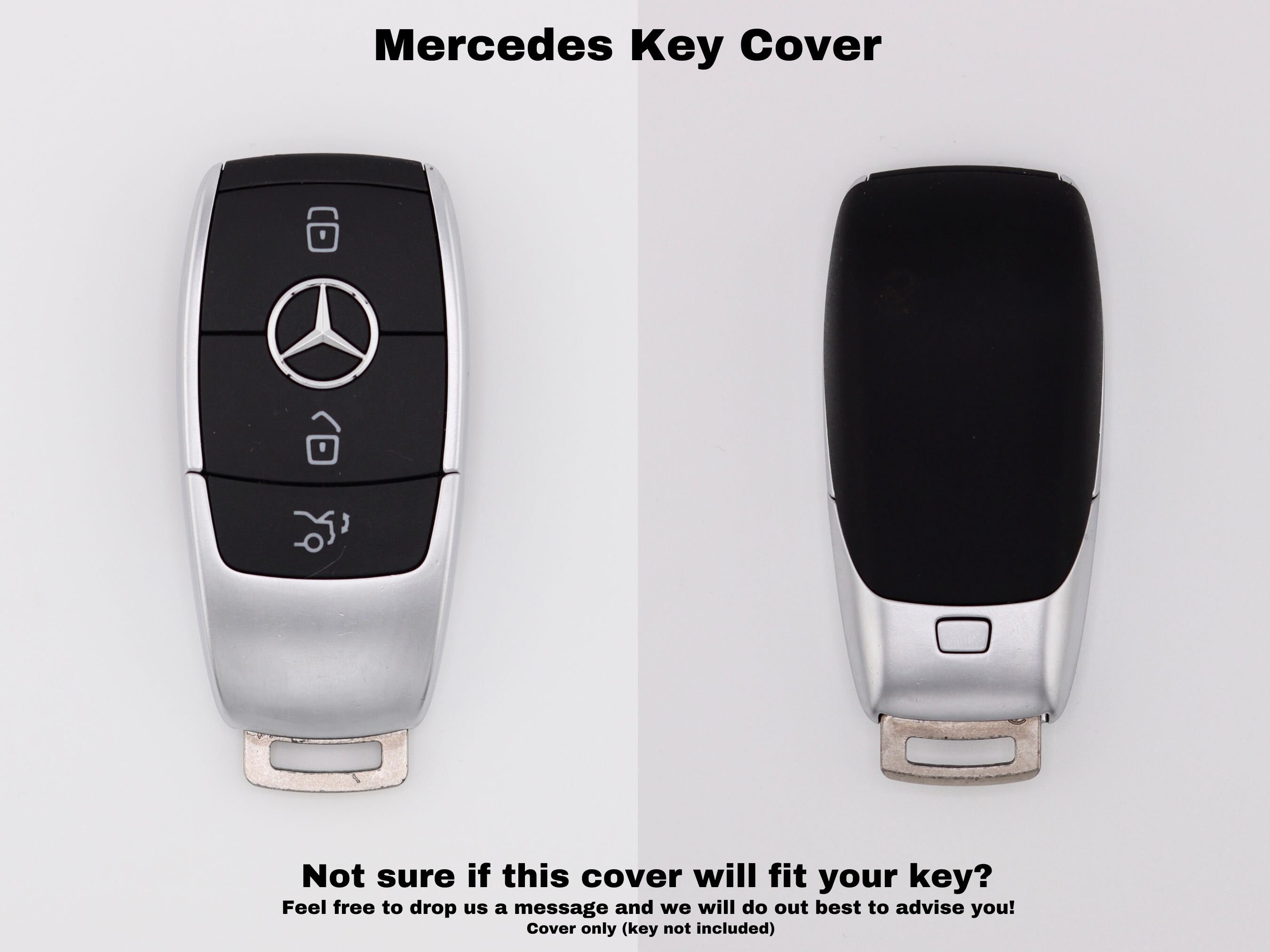 Mercedes G-class Key Fob Cover, Custom Keychain For Mercedes E-class, S- Class, Glc, Gla, Gle, Glk, ... Gifts For Him, Father's Day Gift - UK