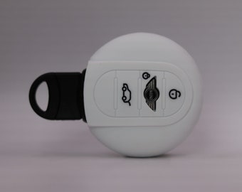 Key Cover For Mini (White) - Cooper - Clubman - Countryman - Clubvan - Paceman - Roadster - Hatch