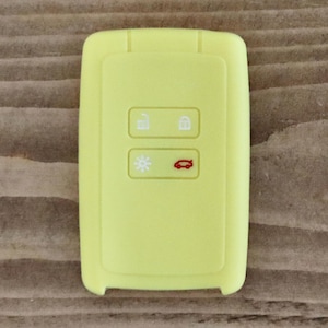 Key Cover For Renault (Yellow) - Espace - Megane - Arkana - Koleos - Kadjar - Austral - Magne E-Tech - Rafale