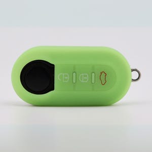 Key Cover for Fiat/ Vauxhall/ Peugeot/ Citroen (Glow in the Dark) - Fiat 500, Punto, Panda, Ducato, Combo, Relay, Boxer, Bipper, Nemo