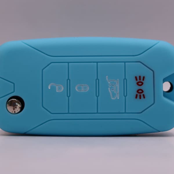 Jeep Key Cover (Light Blue) - Renegade - Wrangler