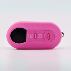 Key Cover for Fiat/ Vauxhall/ Peugeot/ Citroen (Pink) - Fiat 500, Punto, Panda, Ducato, Combo, Relay, Boxer, Bipper, Nemo