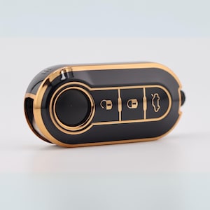 Black Key Cover for Fiat, Peugeot, Citroen, Vauxhall