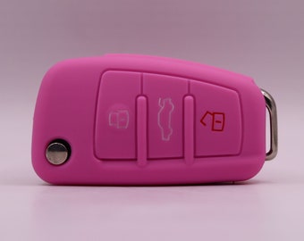 Audi Key Cover (Pink) - A1 - A3 - A4 - A6 - Q2 - Q3 - Q4 - Q7