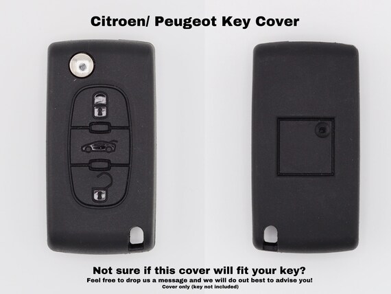3 Button Remote Flip Van Key Case Shell Fob For Citroen Berlingo