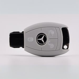 Key Cover for Mercedes (Grey) - GLA, CLA, Sprinter, Vito, A Class, B Class, C Class, E Class, S Class, G Class, M Class, V Class