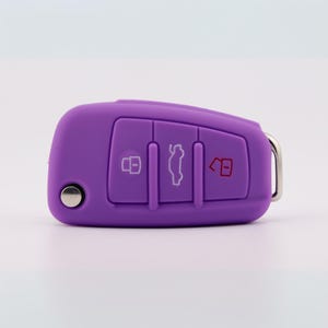 Audi Key Cover (Purple) – A1 - A3 - A4 - A6 - Q2 - Q3 - Q7 - TT - S1 - S3