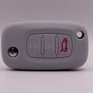Key Cover For Mercedes/ Renault (Grey) - Citan - Clio - Kangoo - Modus - Twingo