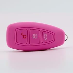 Ford Schlüsselhülle (Pink) - Fiesta - Focus - Kuga - S-Max - C-Max - B-Max - Galaxy - Courier