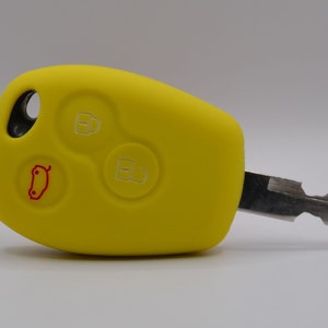 Sleutelklep voor Vauxhall/Nissan/Renault (geel) - Clio - Trafic - Kangoo - Master - Twingo - Vivaro - Movano - NV300 - NV400 - Primastar