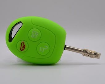 Key Cover For Ford (Bright Green) - Transit, Fiesta, Connect, Galaxy, Focus, Fusion, Mondeo, C-Max, S-Max