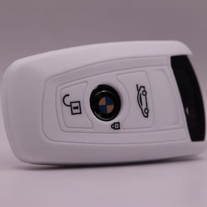 BMW Key Cover white 1 Series 2 Series 3 Series 4 Series 5 Series 7 ...