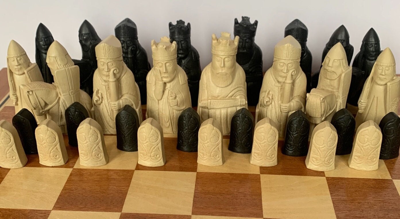 Nauwkeurigheid Verbeteren Sada Isle of lewis chess set - Etsy Nederland
