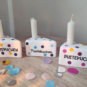 Pustekuchen, cake, birthday, birthday gift, souvenir, gift, children's birthday, birthday table, celebrations, customizable