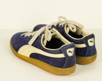 True Vintage Sneaker PUMA Blue Star 7 Gr. 40 eu very rare shoes retro 70s 80s 1970s trainers Sneakers Shoes Original genuine leather