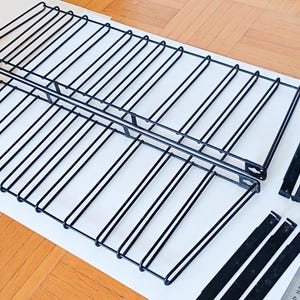 2x shelf ladder for Tomado bookcase Original True Vintage 1960s Shelf Holder Wall Shelf mid century design shelf system string interior 70